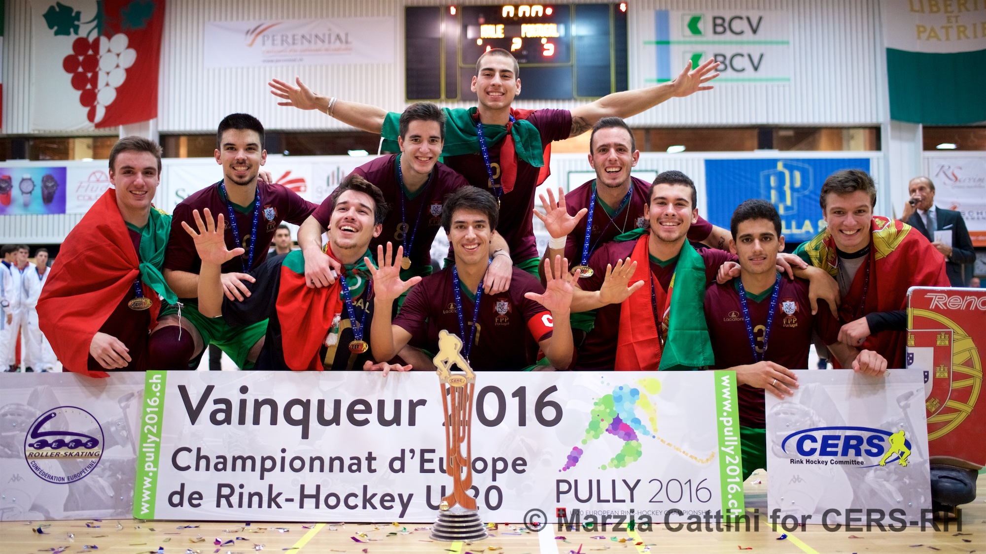 Portugal is U20 European Champion for the 5th time in a row