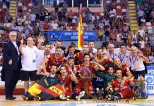 Spain defeat Portugal 6-3 and win the 53rd Senior Male European Champion